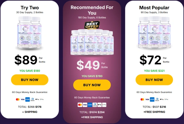 MindRemember Price
