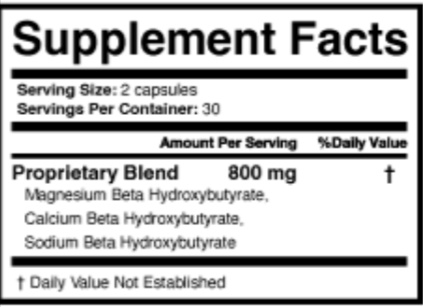 Slim Force supplement facts